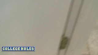 College rules - nasty students contest to take the most cumshots in this epic dick sucking challenge