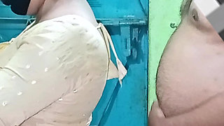 Bangladeshi desi hot bhabhi in devar homemade amature romantic moment part one