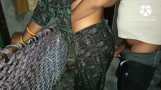 Desi Aunty Doggy Style and Standing Position Sex