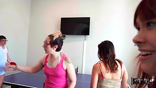 House BBQ Party with naughty bikini girl