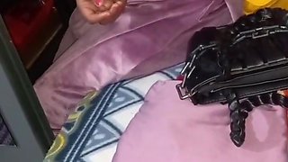 Panjabi Bhabhi Having Change Her Dress.