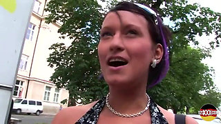 Provocative Euro Slut Couldn't Wait to Be Fucked Good