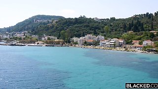 Jia Lissa: Redhead's Beachside Black Encounter