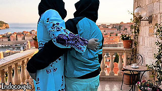 Hijab Mom went Vacation to Morocco with Step son having dirty and nusty time together part 1 Viral video