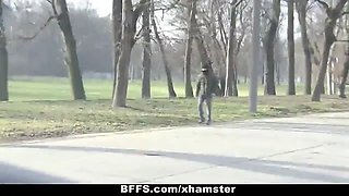 Besties - slutty euro youngs go on a horny road journey!