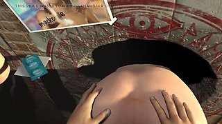 Curvy Canadian Chick Takes Rough Throat at Triple Glory Hole Party