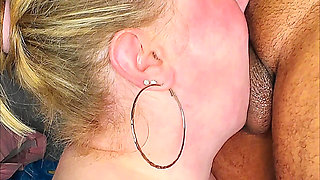 Throat Goblin Ep - 83 Horny Blonde Girl Loves to Give Roommate Sloppy Blowjobs for Throatpie