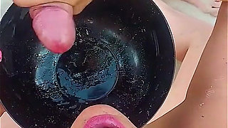 Massive Bukkake at Le Cap D'agde, Used by Strangers and Cuckold Ending with My Husband