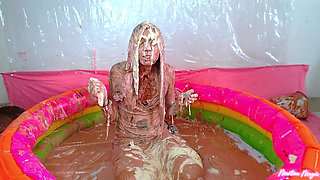Wam!!! Anal Punishment with Slime and Brownie Dough