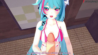 Mint asks me for shelter and we end up fucking - Neverness to everness (NTE)