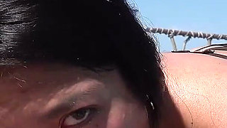 German MILF Fucked Hard on Vacation in Mallorca! - Super Hot Action!!