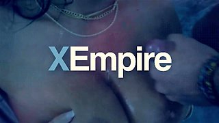 XEMPIRE - Nerdy Babe Leanna Lovings From Gangbang To Er