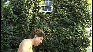Hot ass babes by pool gets fucked while licking pussy