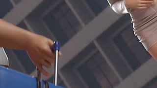 Sneaky Fuck While Husband Was Busy Cooking