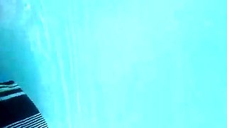 Public Pool Masturbation Caught on Tape