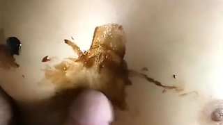 Horny Turkish Porn with Chocolate Fantasy