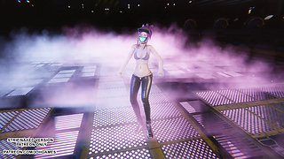 MMD LISA - FUTW - Akali Sexy Kpop Dance League of Legends Hentai Uncensored 4K 60FPS