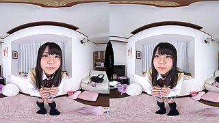 Japanese Student VR Food Play Ignites POV Passion