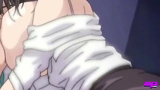 Big Tit Stepsisters Fuck Nerdy Wataru In Hentai Rivalry