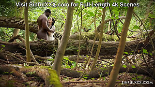 Sensual Interracial Outdoor Passionate Lovemaking at SinfulXXX.