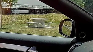 Titty Tuesday Blindfold Truck Stop Fun