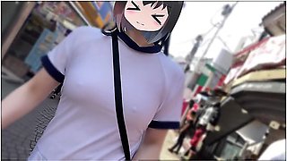 I Went To Harajuku And Wore Gym Clothes And Bloomers With No Bra, And Ate Crepes With Toys On!