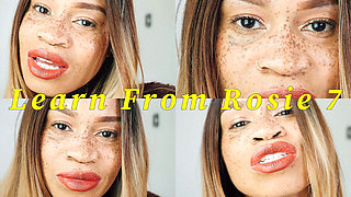 Learn From Rosie 7- Ebony Femdom Goddess Rosie Reed Mental Domination Slave Training Programming
