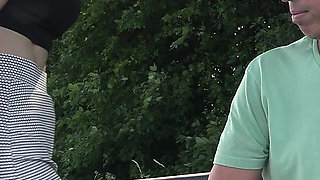 Stranger Fucked on the Park Bench