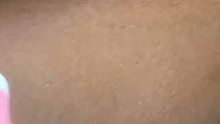 Hot Ebony Babe Oiled Feet Massage Section