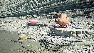 Outstanding Kinky Nudist Angel In Sunglasses Sucks & Rides A Massive Sex Tool In Public Beach - Sasha Bikeyeva