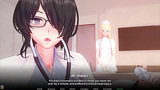 Twisted World Remake 23 - Hot Nurse Helps Me Cum with a Handjob - by Eroticgamesnc