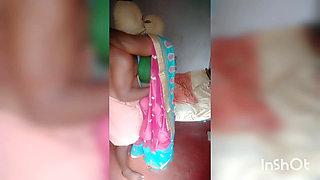 Indian lover saree performance part.1