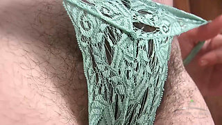 Paulette Finishes up Her Laundry and Does a Sexy Strip
