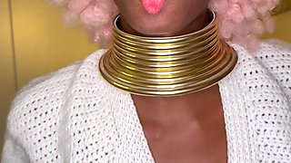 Hot Kitchen Sex with Petite Ebony Rommate