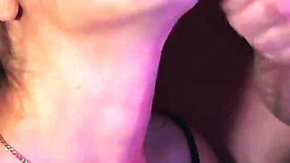 Oral slut sucks and lets him rub his cock in her face while playing PS
