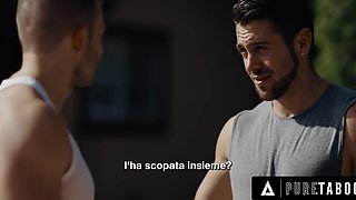 Milf Sheena Ryder can’t help but goes for stepson’s cock and begs for DP