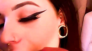 Big Boobed Dutch Student Sucks and Swallows BBC Cum