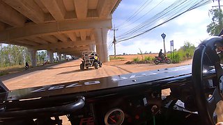 Off roading and Thai GF anal sex at home