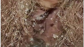 Huge Hayry Pussy Peeing Along With Loud Anal Farting For Toilet Fetish Lovers Only!