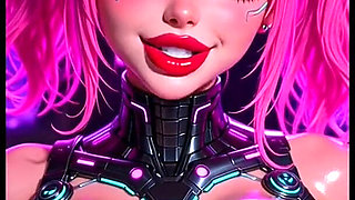 Cyberpunk Cute Boobs Jokes, Ai Animation