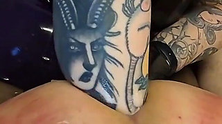 Double Domme Wheelbarrow Fisting