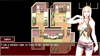 Farmer's dream - naked big-chested mermaid in a romantic setting