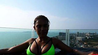 Anal penetration for my big ass Thai GF
