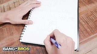 Yenifer Chacon and Brady Bud's pussy licking clip by Bang Bros Network