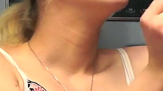 Penny to Turned on Her Man and Denial His Orgasm in the Shower Cabin