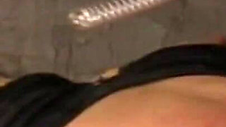 Humiliating lesbian pussy licking
