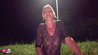 It Doesn't Get Any More Blatant Than That!! Strange Trucker Fucks Me in the Middle of the Street