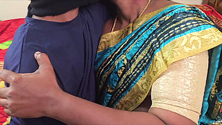 Tamil Aunty with Neighbour Boy Sex Tamil with Audio