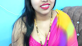 My husband was not at home, I got my brother-in-law to fuck me (Hindi voice)