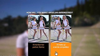 Dominant Threesome with Angelika Grays and Karina King